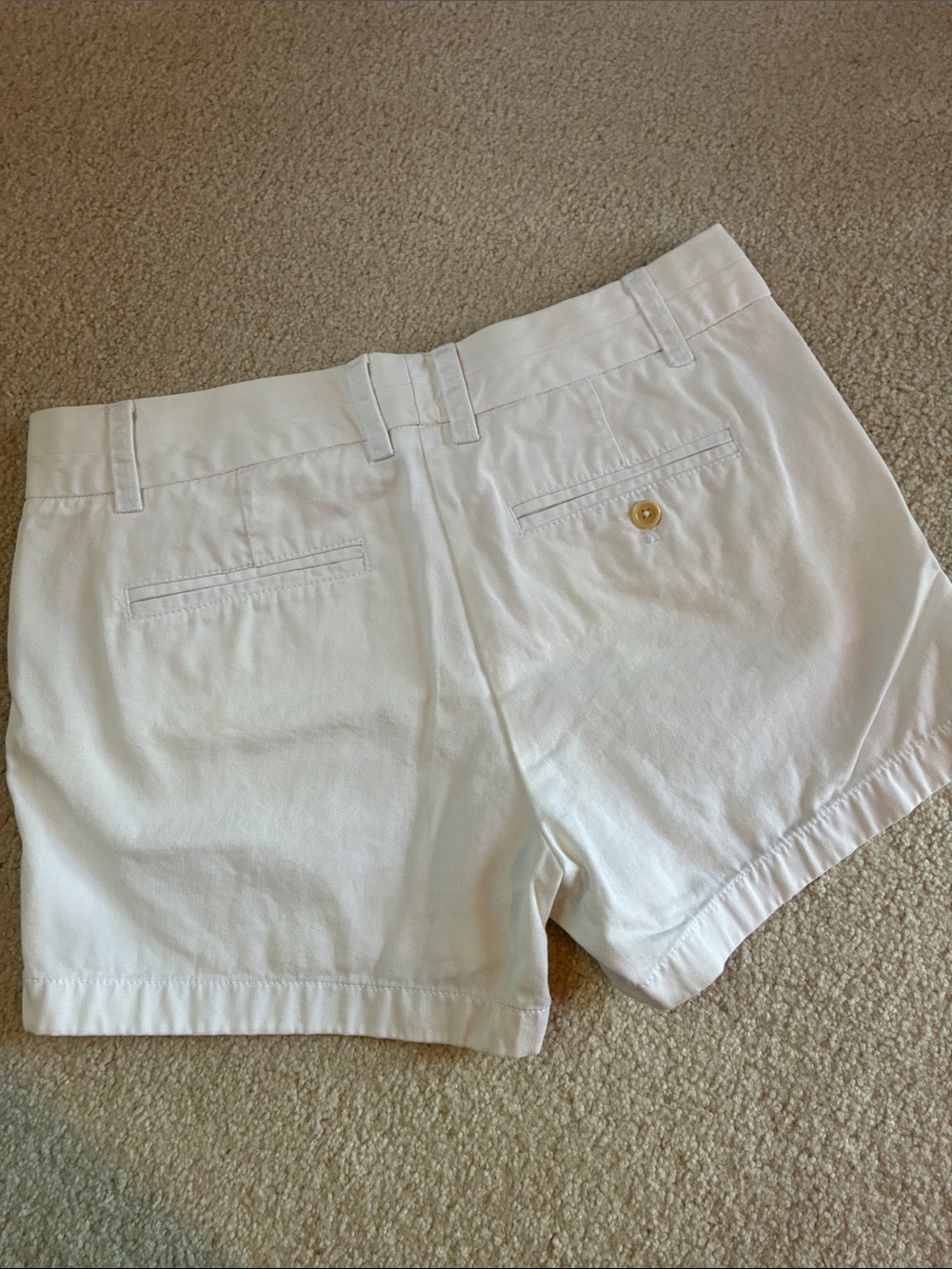 J. Crew White Chino Shorts - 4” Inseam - Picture 4 of 6